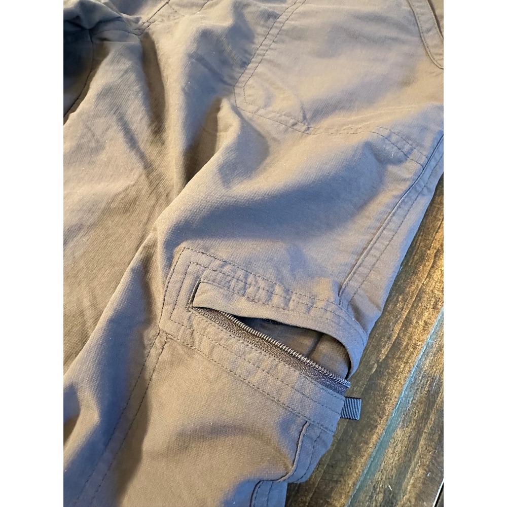 Royal Robbins Womens Outdoor‎ Hiking Travel Cropped Cargo Pants Size 12 - Picture 5 of 10